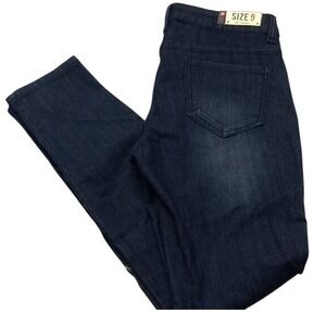 Cello Jeans motto skinny‎ denim with Faux leather Patch detail Women's Size 9